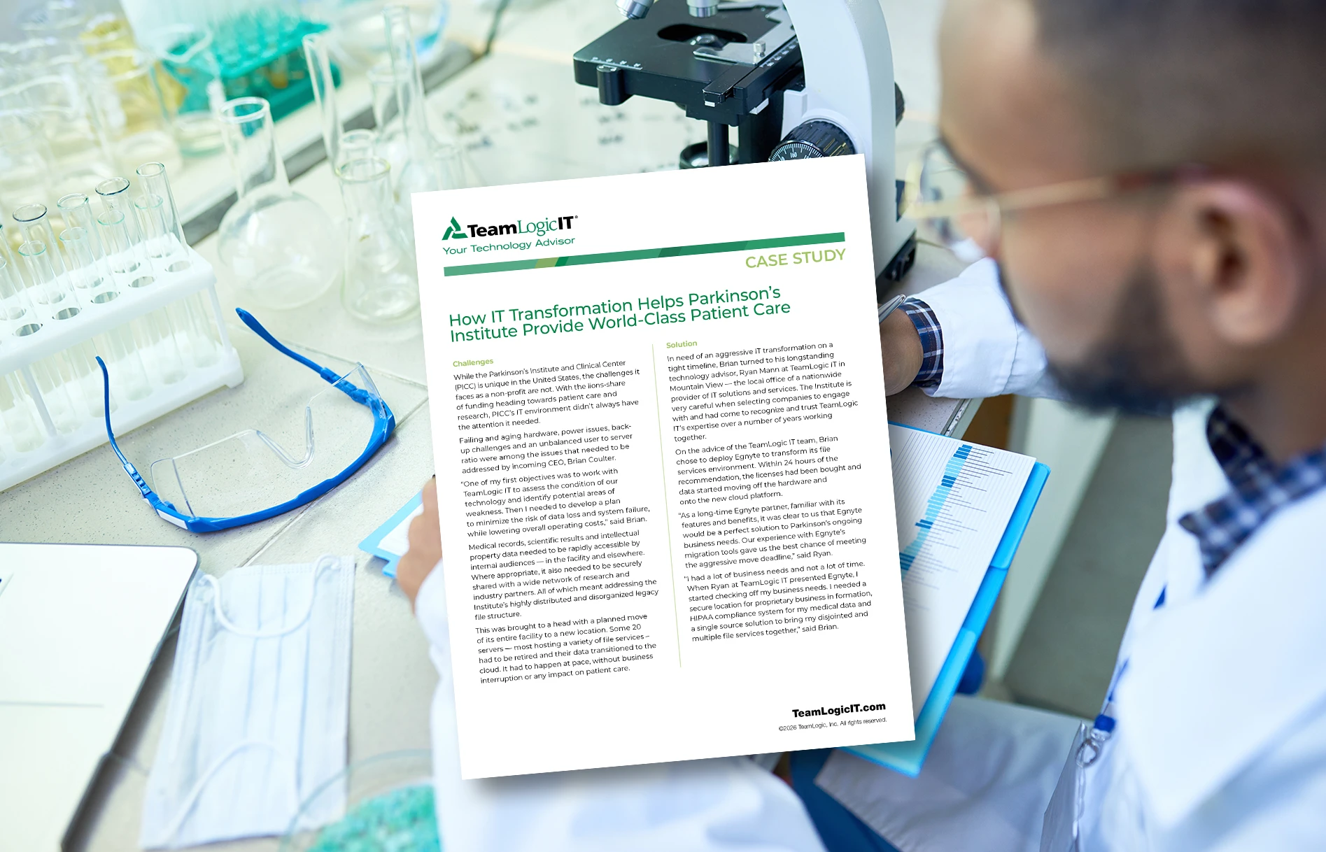 Case Study - How IT Transformation Helps Parkinson’s Institute Provide World-Class Patient Care Item