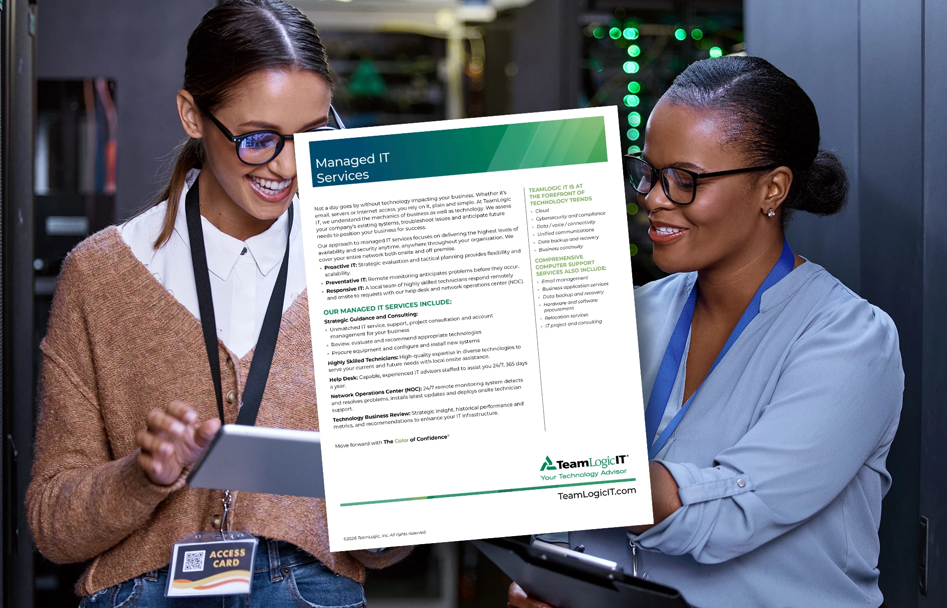 Infosheet - Managed IT Services Item