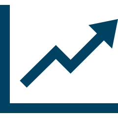 Chart Icon - Growing business