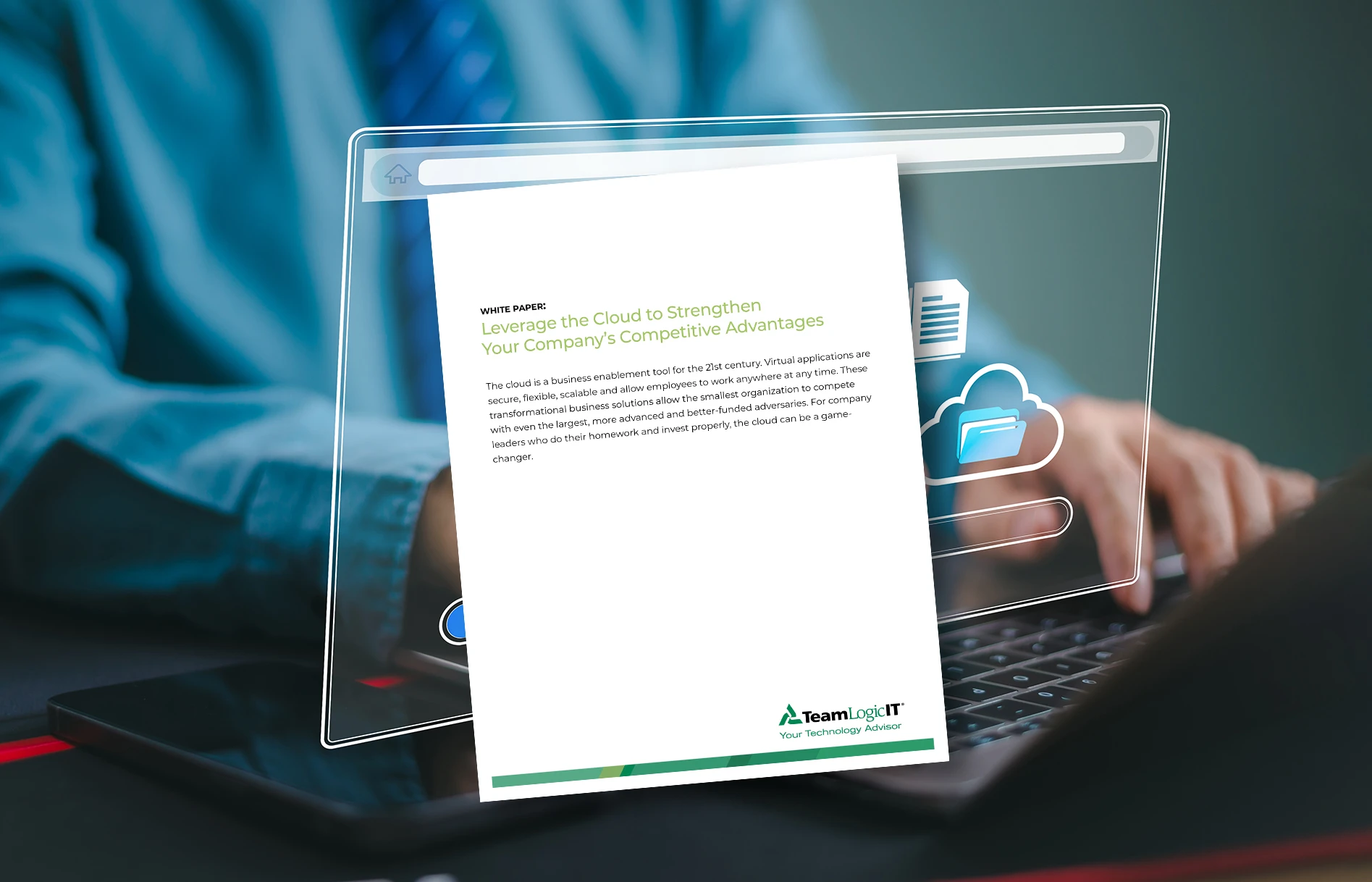 Whitepaper - Leverage the Cloud to Strengthen Your Company’s Competitive Advantages Item
