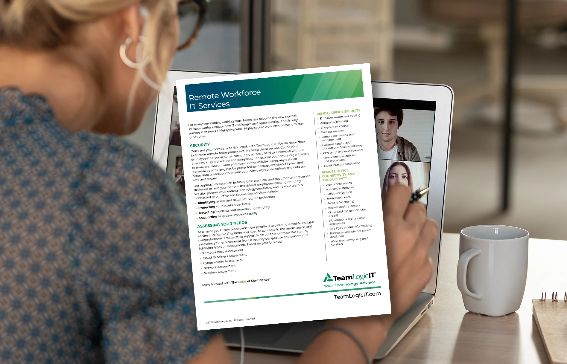 Infosheet - Remote Workforce IT Services Item