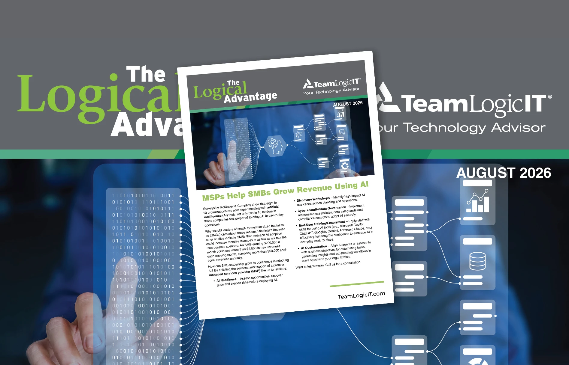 The Logical Advantage August 2026 Issue Detail