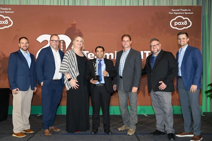 Local Business Receives TeamLogic IT Top Volume Award for Outstanding Sales Achievement 