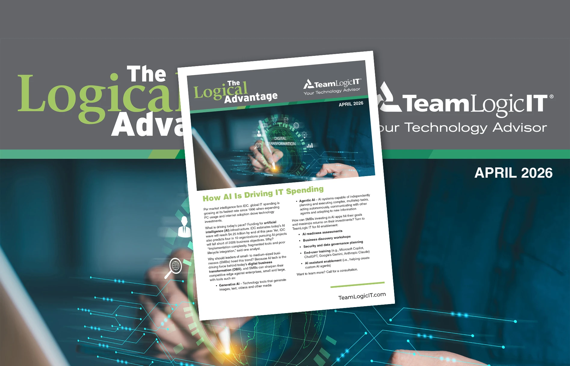 The Logical Advantage April 2026 Issue Detail