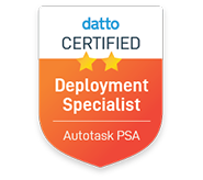 Datto Certified Deployment Specialist Autotask PSA